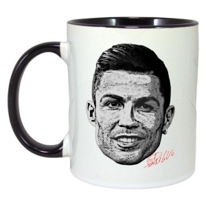 Cana cu fotbalistul Cristiano Ronaldo-Al-Nassr FC - Img 3