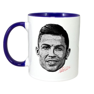 Cana cu fotbalistul Cristiano Ronaldo-Al-Nassr FC - Img 8