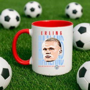 Cana cu fotbalistul Erling Braut Haaland-Manchester City - Img 16