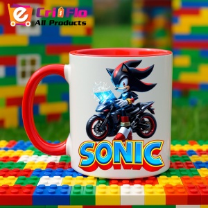 Cana cu Sonic Shadow pe motocicleta - Viteza Intunecata - Img 16