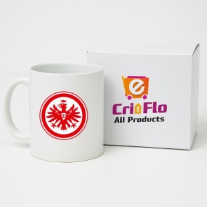 Cana Eintracht Frankfurt Germania , cu logoul stema echipei, Cadoul Perfect - Img 14