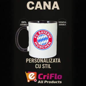 Cana FC Bayern München Germania , cu logoul stema echipei, Cadoul Perfect - Img 35
