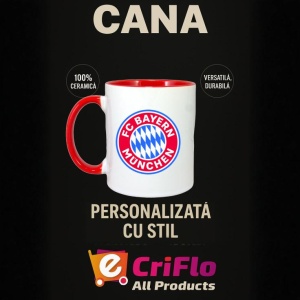 Cana FC Bayern München Germania , cu logoul stema echipei, Cadoul Perfect - Img 45