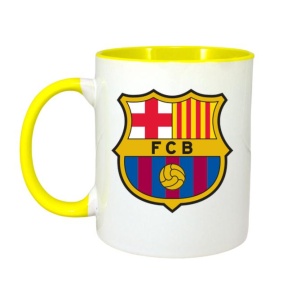 Cana FCB Spania , cu logoul stema echipei, Cadoul Perfect - Img 5