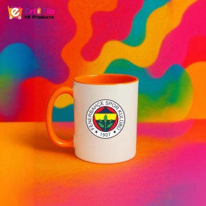 Cana Fenerbahce Turcia , cu logoul stema echipei, Cadoul Perfect - Img 42