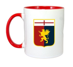 Cana Genoa CFC Italia , cu logoul stema echipei, Cadoul Perfect - Img 8