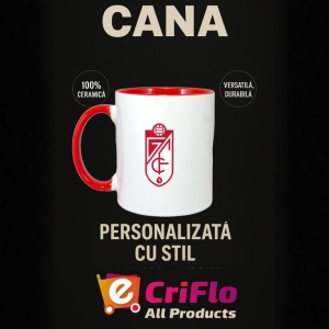 Cana Granada CF Spania , cu logoul stema echipei, Cadoul Perfect - Img 45