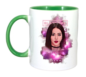 Cana K-POP cu formatia trupa KPOP BLACK PINK JISOO 598 - Img 3