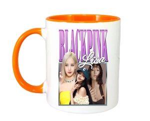 Cana K-POP cu formatia trupa KPOP BLACK PINK LISA 600 - Img 7