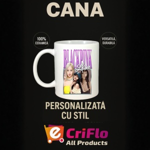 Cana K-POP cu formatia trupa KPOP BLACK PINK LISA 600 - Img 18