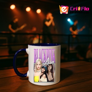 Cana K-POP cu formatia trupa KPOP BLACK PINK LISA 600 - Img 26