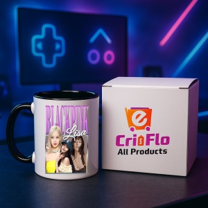 Cana K-POP cu formatia trupa KPOP BLACK PINK LISA 600 - Img 34