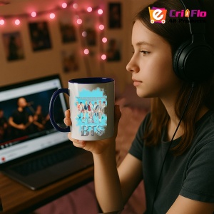Cana K-POP cu formatia trupa KPOP BTS 3 625 - Img 25