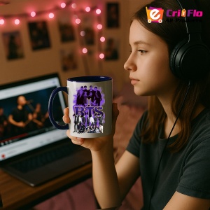 Cana K-POP cu formatia trupa KPOP BTS 9 631 - Img 25