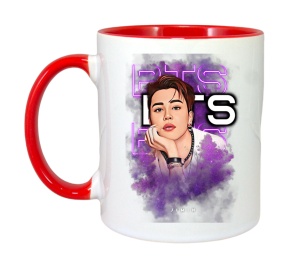 Cana K-POP cu formatia trupa KPOP BTS JIM 635 - Img 8