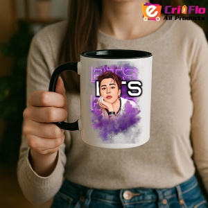 Cana K-POP cu formatia trupa KPOP BTS JIM 635 - Img 35