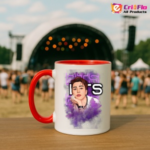 Cana K-POP cu formatia trupa KPOP BTS JIM 635 - Img 45