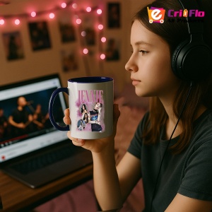 Cana K-POP cu formatia trupa KPOP JENNIE BACK 669 - Img 25