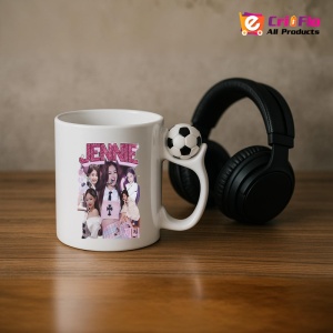 Cana K-POP cu formatia trupa KPOP JENNIE BLACK PINK 670 - Img 12