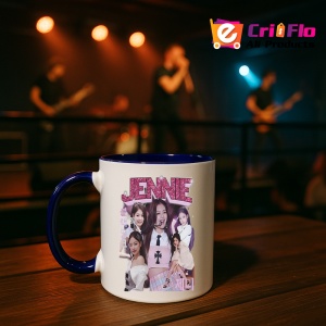 Cana K-POP cu formatia trupa KPOP JENNIE BLACK PINK 670 - Img 26