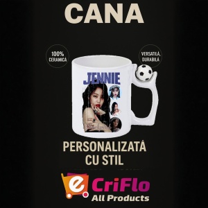 Cana K-POP cu formatia trupa KPOP JENNIE KIM 672 - Img 13