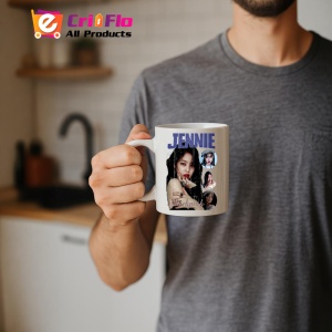 Cana K-POP cu formatia trupa KPOP JENNIE KIM 672 - Img 16
