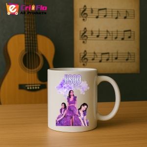 Cana K-POP cu formatia trupa KPOP JISSO PURPLE 684 - Img 15