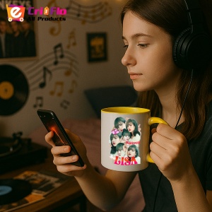 Cana K-POP cu formatia trupa KPOP LISA 4 703 - Img 30