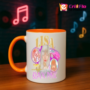 Cana K-POP cu formatia trupa KPOP LISA BLACK PINK 709 - Img 40