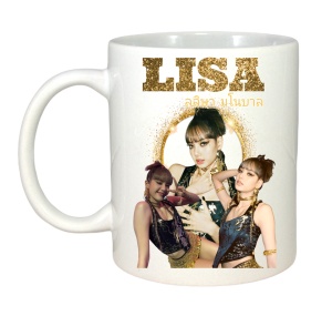 Cana K-POP cu formatia trupa KPOP LISA GOLD 710 - Img 2