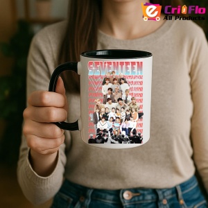 Cana K-POP cu formatia trupa KPOP SEVENTEEN 734 - Img 35
