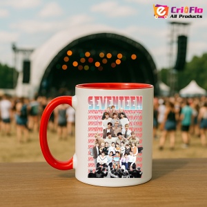 Cana K-POP cu formatia trupa KPOP SEVENTEEN 734 - Img 45