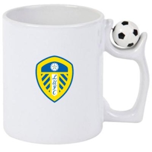 Cana Leeds United F.C .Anglia , cu logoul stema echipei, Cadoul Perfect