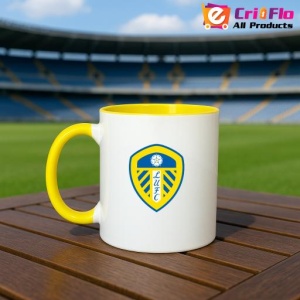Cana Leeds United F.C .Anglia , cu logoul stema echipei, Cadoul Perfect - Img 32