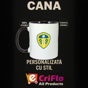 Cana Leeds United F.C .Anglia , cu logoul stema echipei, Cadoul Perfect - Img 35