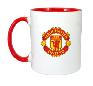 Cana Manchester United FC Anglia , cu logoul stema echipei, Cadoul Perfect - Img 8