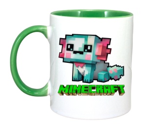 Cana Minecraft Axolotl Albastru - Img 3
