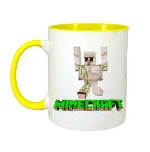 Cana Minecraft Golem Alb - Img 6