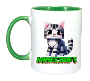 Cana Minecraft Pisica Gri - Img 4