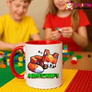 Cana Minecraft Vulpe Adormita - Img 16