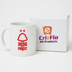 Cana Nottingham Forest FC Anglia , cu logoul stema echipei, Cadoul Perfect - Img 14