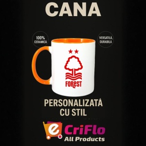 Cana Nottingham Forest FC Anglia , cu logoul stema echipei, Cadoul Perfect - Img 40