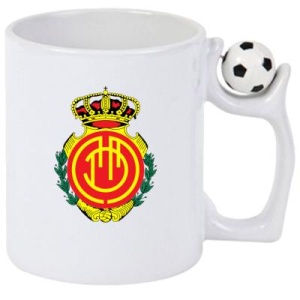 Cana Rcd mallorca Spania , cu logoul stema echipei, Cadoul Perfect