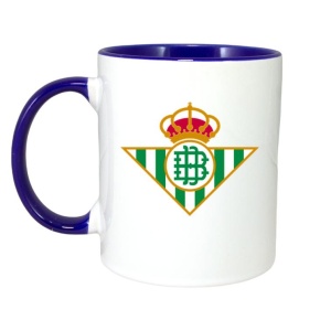 Cana Real Betis Spania , cu logoul stema echipei, Cadoul Perfect - Img 4