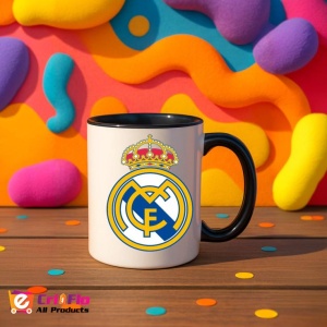 Cana Real Madrid CF Spania , cu logoul stema echipei, Cadoul Perfect - Img 36