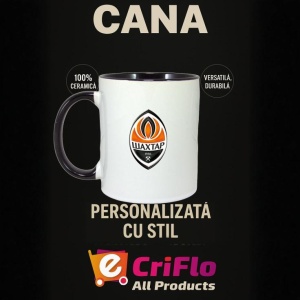 Cana Shakhtar Donetsk Ucraina , cu logoul stema echipei, Cadoul Perfect - Img 35