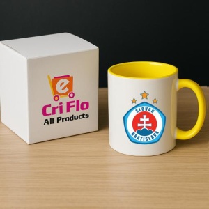 Cana SK Slovan Bratislava Slovacia , cu logoul stema echipei, Cadoul Perfect - Img 29