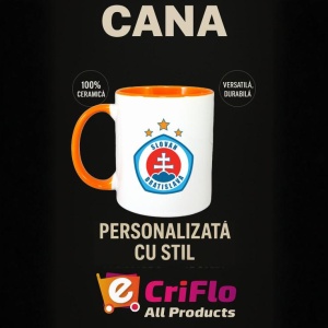 Cana SK Slovan Bratislava Slovacia , cu logoul stema echipei, Cadoul Perfect - Img 40
