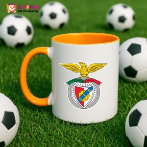 Cana SL Benfica Portugalia , cu logoul stema echipei, Cadoul Perfect - Img 43