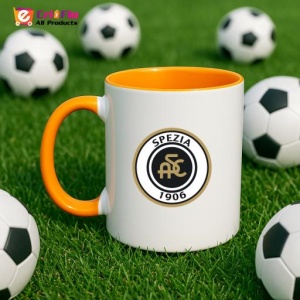 Cana Spezia Calcio Italia , cu logoul stema echipei, Cadoul Perfect - Img 43